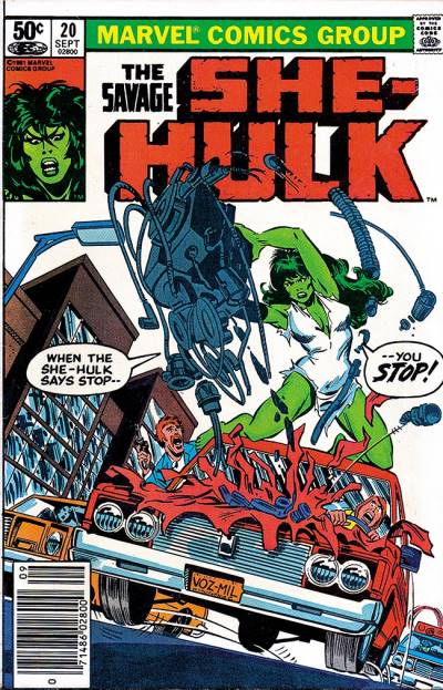 Savage She-Hulk, The (1980)   n° 20 - Marvel Comics