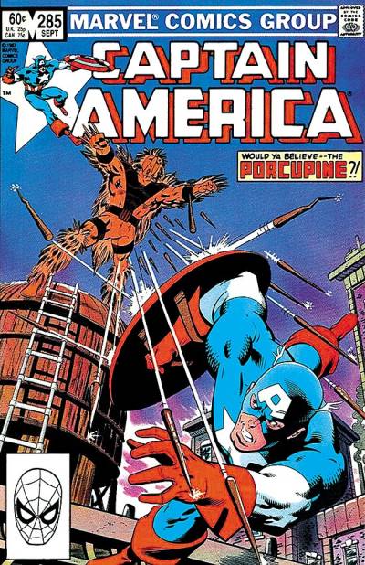 Captain America (1968)   n° 285 - Marvel Comics