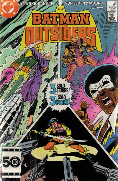 Batman And The Outsiders (1983)   n° 21 - DC Comics