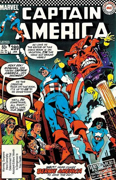Captain America (1968)   n° 289 - Marvel Comics