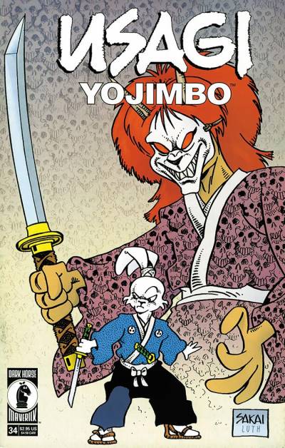 Usagi Yojimbo (1996)   n° 34 - Dark Horse Comics