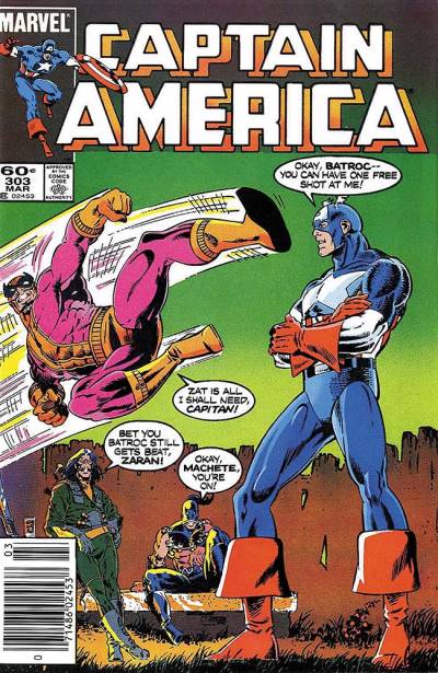 Captain America (1968)   n° 303 - Marvel Comics