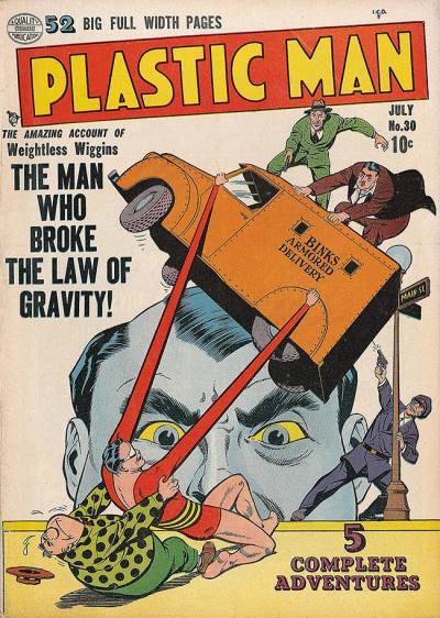 Plastic Man (1943)   n° 30 - Quality Comics