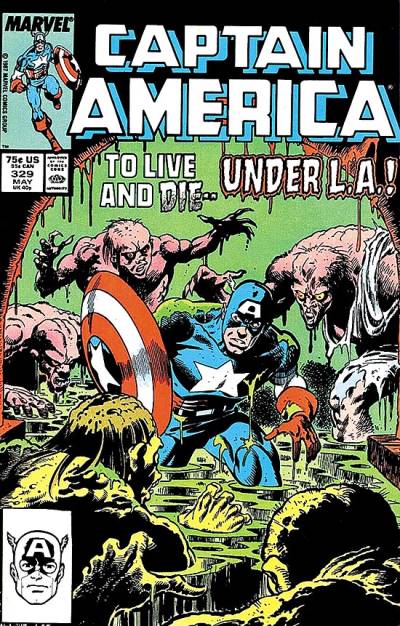 Captain America (1968)   n° 329 - Marvel Comics