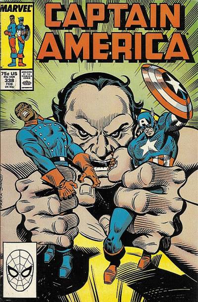 Captain America (1968)   n° 338 - Marvel Comics