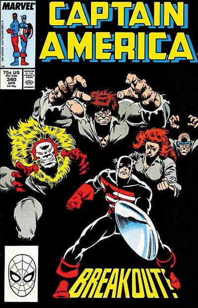 Captain America (1968)   n° 340 - Marvel Comics