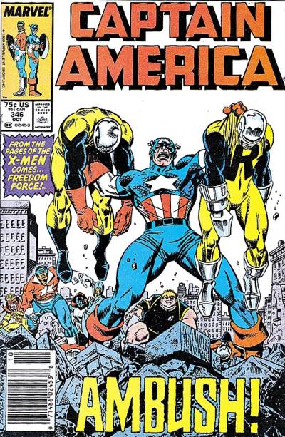 Captain America (1968)   n° 346 - Marvel Comics