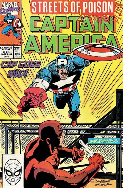 Captain America (1968)   n° 375 - Marvel Comics