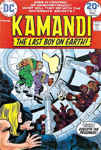 Kamandi, The Last Boy On Earth (1972)   n° 15 - DC Comics