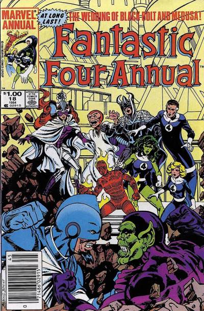 Fantastic Four Annual (1963)   n° 18 - Marvel Comics