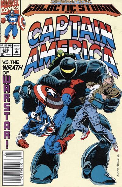 Captain America (1968)   n° 398 - Marvel Comics
