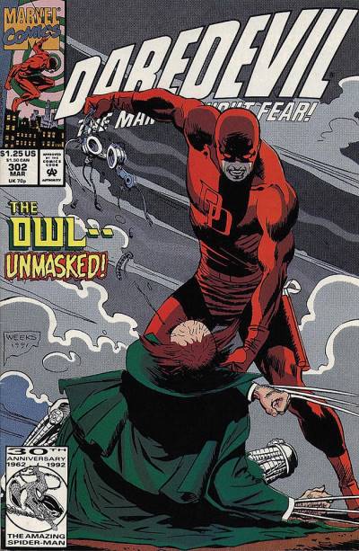 Daredevil (1964)   n° 302 - Marvel Comics