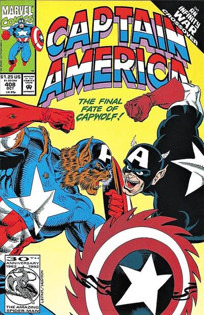 Captain America (1968)   n° 408 - Marvel Comics
