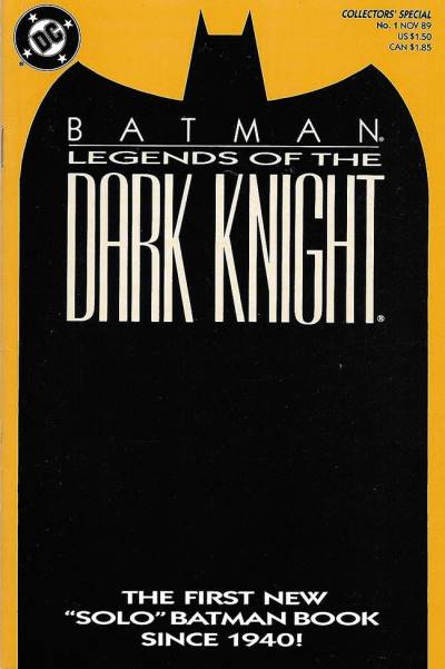 Batman: Legends of The Dark Knight (1989)   n° 1 - DC Comics