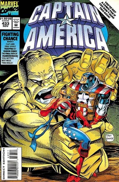Captain America (1968)   n° 433 - Marvel Comics