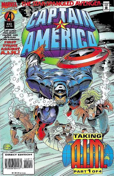 Captain America (1968)   n° 440 - Marvel Comics