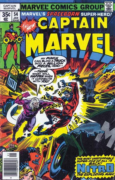 Captain Marvel (1968)   n° 54 - Marvel Comics