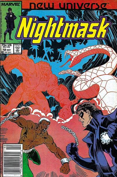 Nightmask (1986)   n° 12 - Marvel Comics