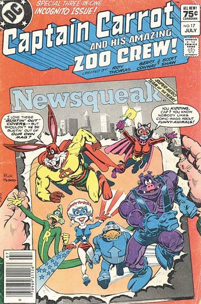 Captain Carrot And His Amazing Zoo Crew   n° 17 - DC Comics