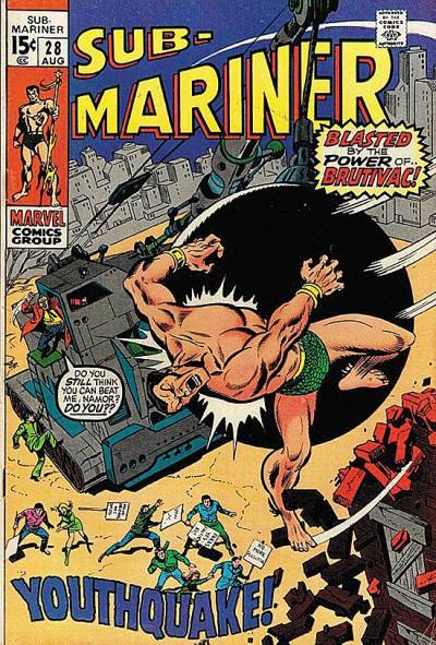 Sub-Mariner (1968)   n° 28 - Marvel Comics