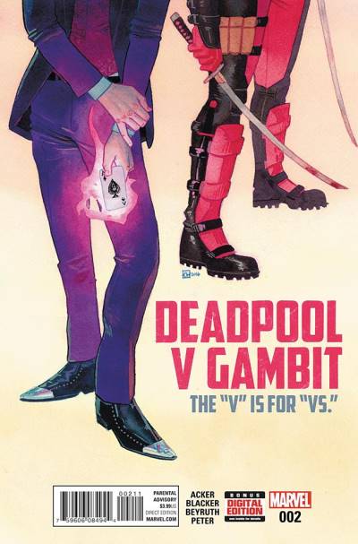 Deadpool V Gambit (2016)   n° 2 - Marvel Comics