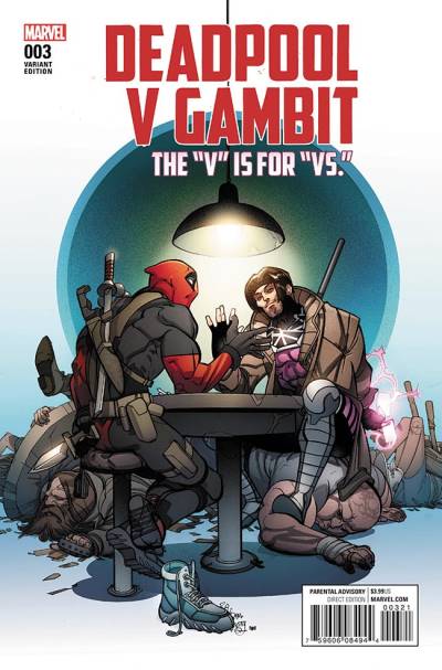 Deadpool V Gambit (2016)   n° 3 - Marvel Comics