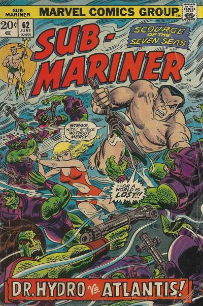 Sub-Mariner (1968)   n° 62 - Marvel Comics