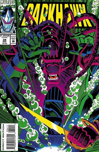 Darkhawk (1991)   n° 34 - Marvel Comics