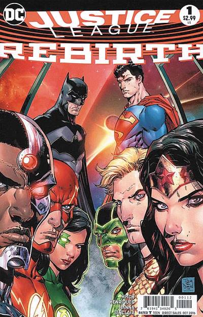 Justice League: Rebirth (2016)   n° 1 - DC Comics