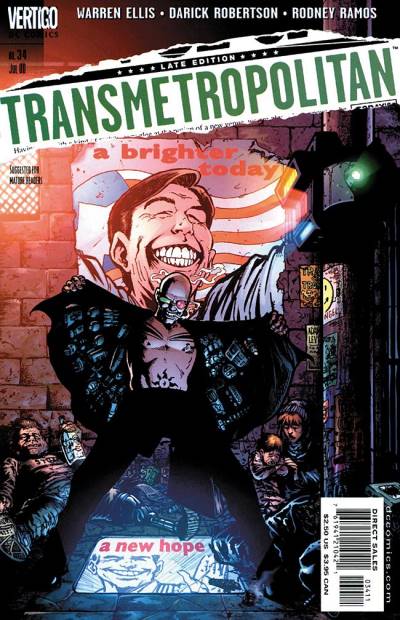 Transmetropolitan (1997)   n° 34 - DC (Vertigo)