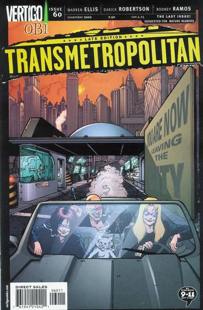 Transmetropolitan (1997)   n° 60 - DC (Vertigo)