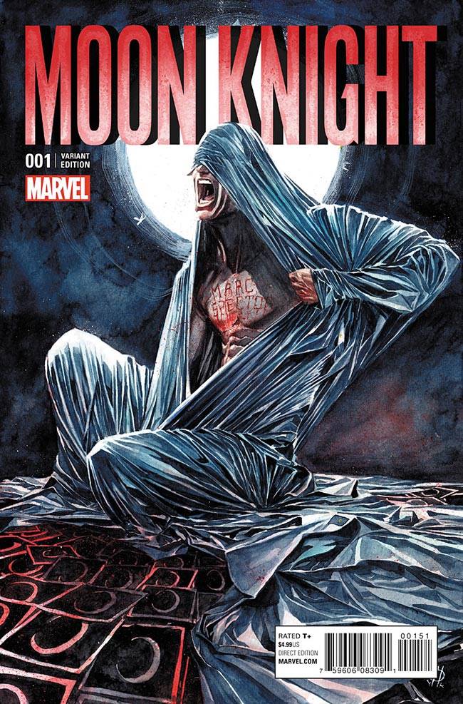 Página de Moon Knight # 1 - UNIVERSO HQ