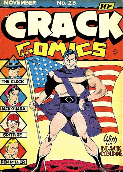 Crack Comics (1940)   n° 26 - Quality Comics