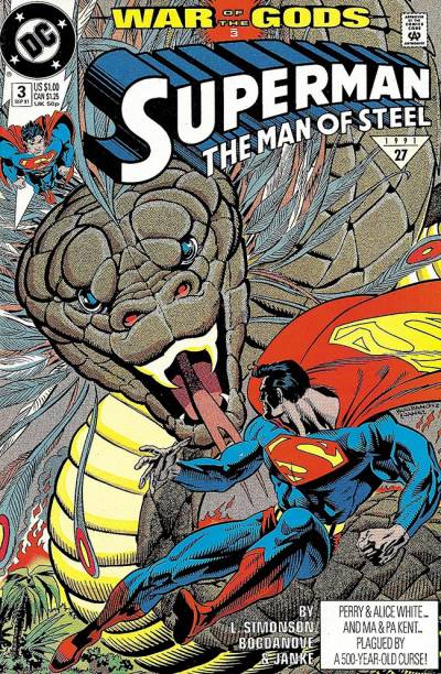 Superman: The Man of Steel (1991)   n° 3 - DC Comics