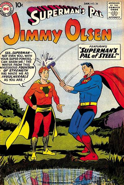 Superman's Pal, Jimmy Olsen (1954)   n° 34 - DC Comics
