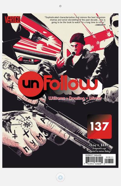 Unfollow (2016)   n° 8 - DC (Vertigo)
