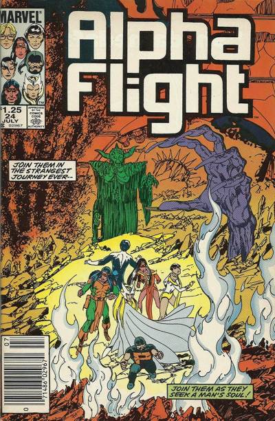 Alpha Flight (1983)   n° 24 - Marvel Comics