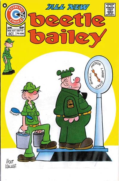 Beetle Bailey (1969)   n° 107 - Charlton Comics