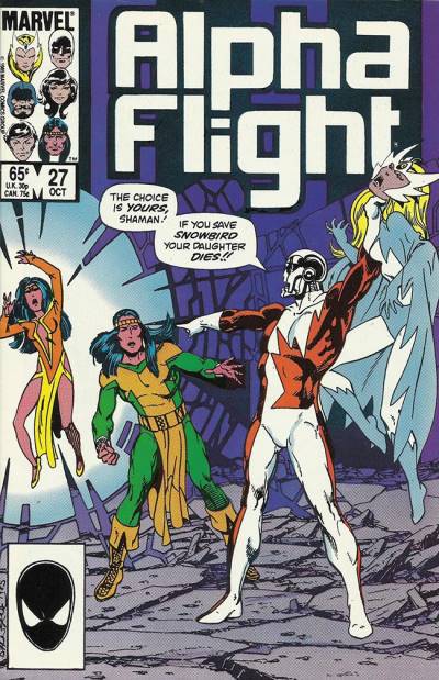 Alpha Flight (1983)   n° 27 - Marvel Comics