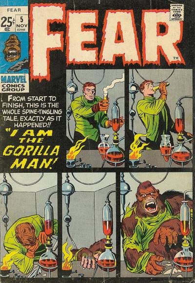 Fear (1970)   n° 5 - Marvel Comics