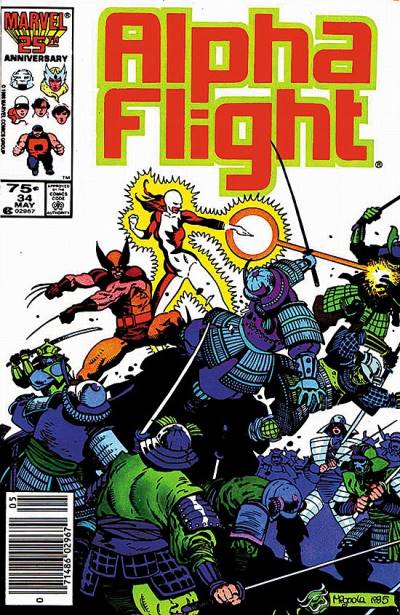 Alpha Flight (1983)   n° 34 - Marvel Comics