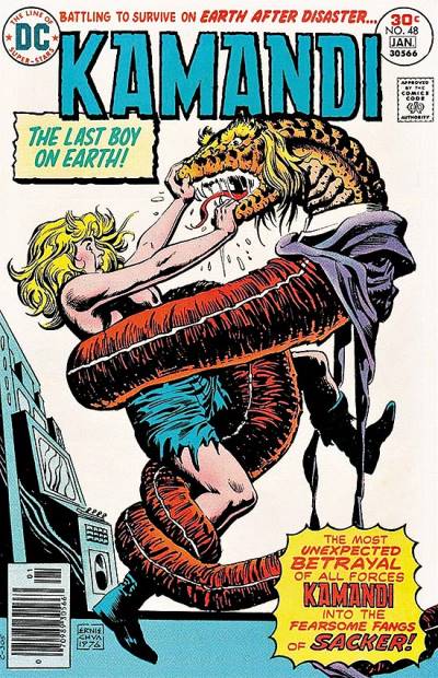 Kamandi, The Last Boy On Earth (1972)   n° 48 - DC Comics