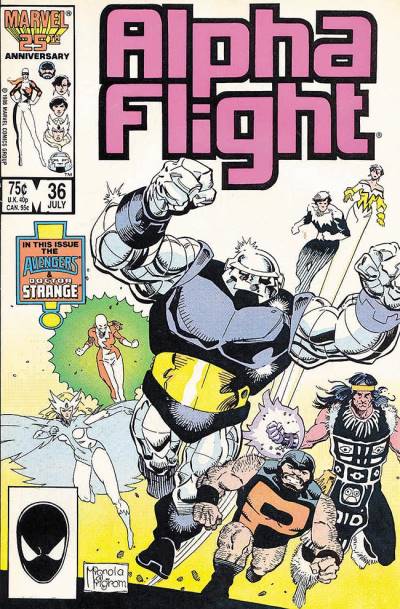 Alpha Flight (1983)   n° 36 - Marvel Comics