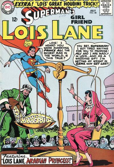 Superman's Girl Friend, Lois Lane (1958)   n° 58 - DC Comics
