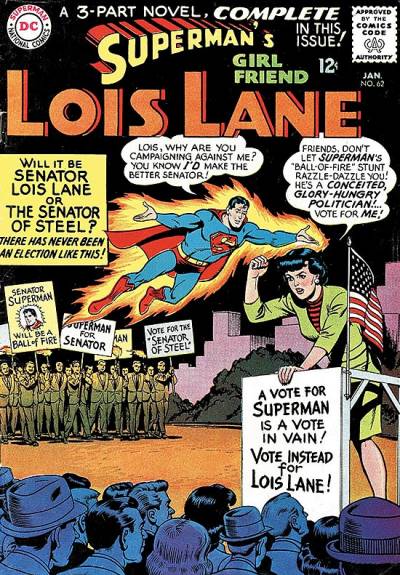 Superman's Girl Friend, Lois Lane (1958)   n° 62 - DC Comics