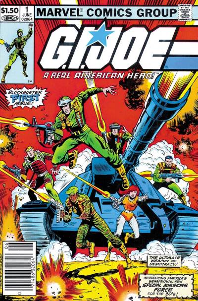 G.I. Joe: A Real American Hero (1982)   n° 1 - Marvel Comics