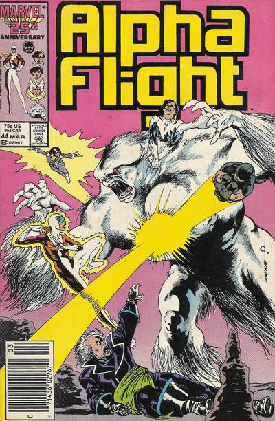 Alpha Flight (1983)   n° 44 - Marvel Comics