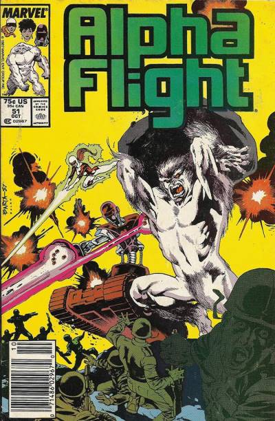 Alpha Flight (1983)   n° 51 - Marvel Comics