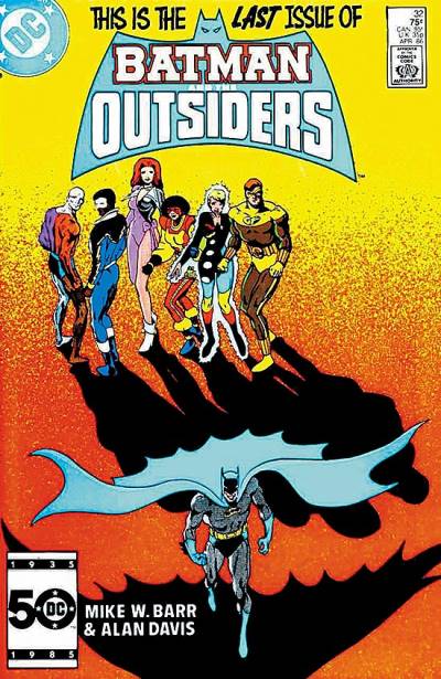 Batman And The Outsiders (1983)   n° 32 - DC Comics