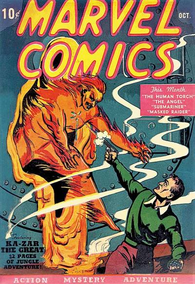 Marvel Comics (1939)   n° 1 - Timely Publications